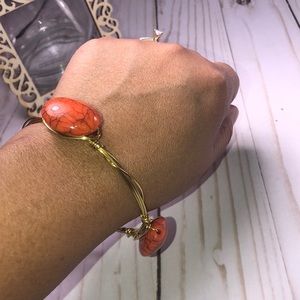 ‼️ Women’s 7mm Gold Color Stackable Wire Bracelet